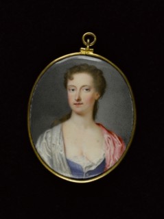 Portrait of a young woman, between 1725 and 1750.