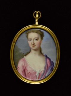 Portrait of a young woman, between 1725 and 1750.