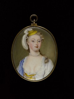 Portrait of a young woman, between 1725 and 1750.