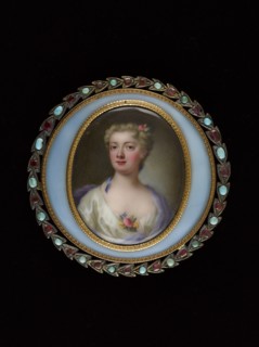 Portrait of a young woman, between 1725 and 1750.