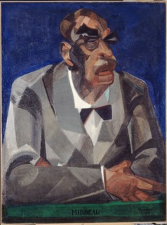 Octave Mirbeau (1848-1917), writer and journalist, 1919.