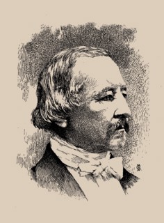 Portrait of the author Zacharias Topelius (1818-1898). Private Collection.