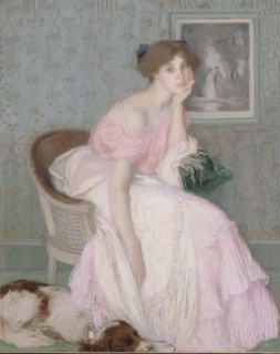 Portrait of Miss Ella Carmichael, 1906.