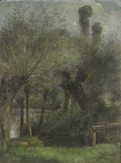 Etang de Jouy-le-Comte près de l'Isle-Adam, c.1866.