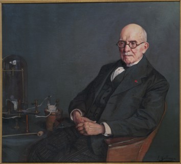 Portrait of Édouard Branly (1844-1940), physicist, c1920.