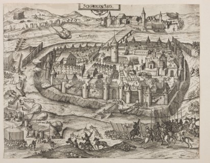 The Siege of Smolensk, 1609-1611, 1610. Private Collection.