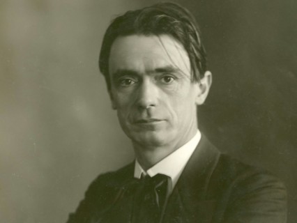 Portrait of the philosopher Rudolf Steiner (1861-1925). Private Collection.