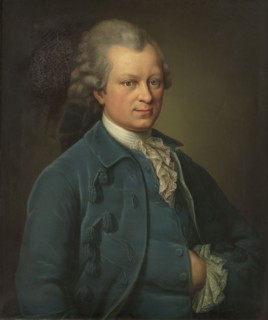 Portrait of Gotthold Ephraim Lessing (1729-1781), 1765. Private Collection.