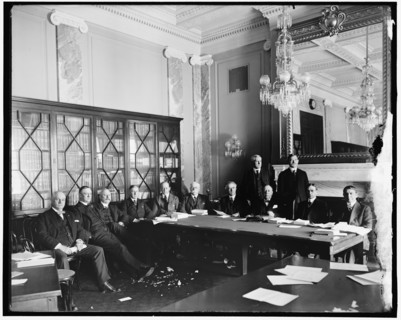 Senate Committee and Baker, between 1910 and 1920. Creator: Harris & Ewing.