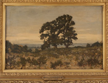Two trees on the edge of the forest, 1887.