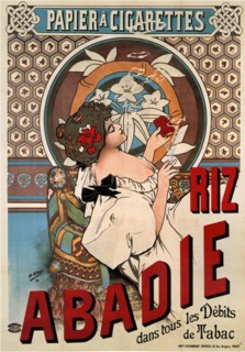 Riz Abadie Cigarette Covers, 1898. Private Collection.