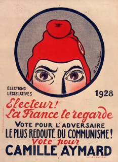 Electeur! la France te regarde , 1928. Private Collection.