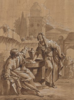 Christ and the Woman of Samaria, 18th century.