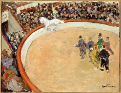 Le cirque Médrano, boulevard Rochechouard, 1907.