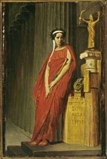 Rachel (1821-1858), en costume de tragédie, c1859.