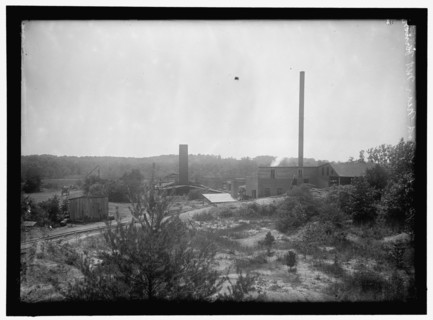 Brick Yard near Mount Vernon, between 1910 and 1917.