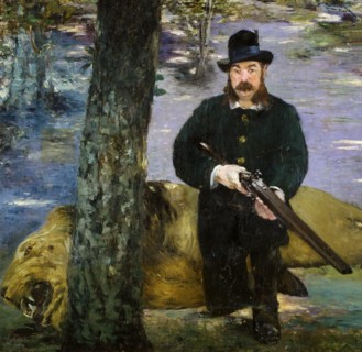 Mister Pertuiset, the Lion Hunter, 1881. Creator: Manet, Édouard (1832-1883).