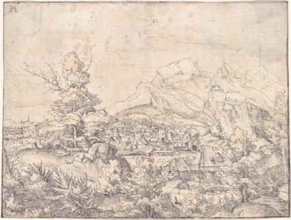 The Great Landscape with the Water Mill, c. 1520.