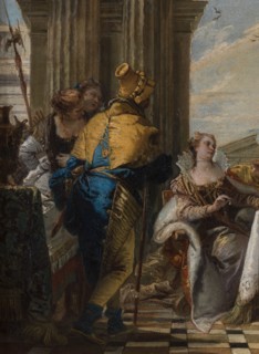 Cleopatra's Banquet, between 1742 and 1743. Creator: Giovanni Battista Tiepolo.