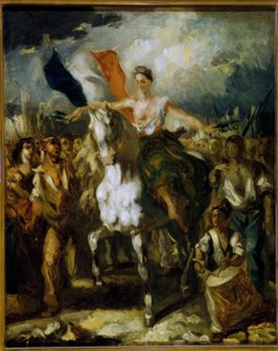 Liberty, allegory of the days of 1830, c1830.