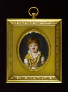 Portrait of a young boy dressed in yellow, 1804.