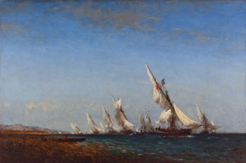 Rentrée de pêcheurs à Martigues.