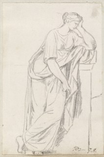 A Muse from the Sarcophagus of the Muses, 1775/80.