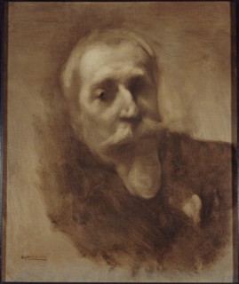 Portrait of Anatole France (1844-1924), writer, c1900.