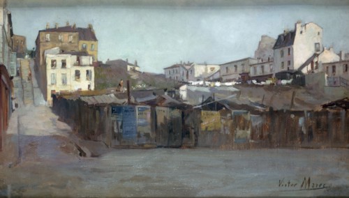 Boulevard de la Villette, opposite rue Vicq-d'Azir, 1901.