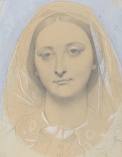 Mademoiselle Mary de Borderieux(?), 1857.