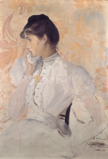 Portrait thought to be of Henriette Chabot, 1886.