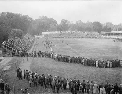 Football - Georgetown-Carlisle Game; Glenn Warner, 1912.