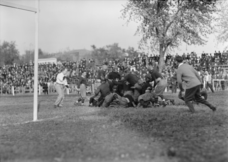 Football - Georgetown-Carlisle Game; Glenn Warner, 1912.
