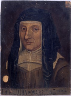 Portrait of Louise Legras, born of Marillac (1591-1622), c1660.