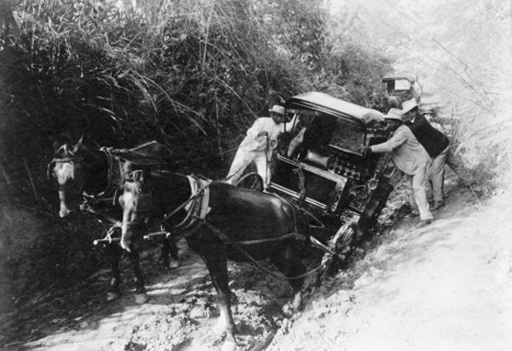 Puerto Rico Roads, Bridges, And Road Construction, 1912. Creator: Harris & Ewing.
