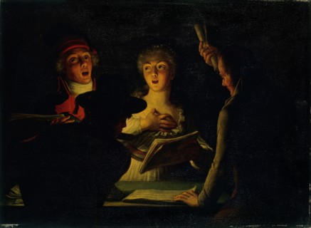 Chanteurs patriotes, dit aussi la "Marseillaise", 1794.