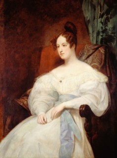 Portrait thought to be of Princess Louise of Orleans, 1833.