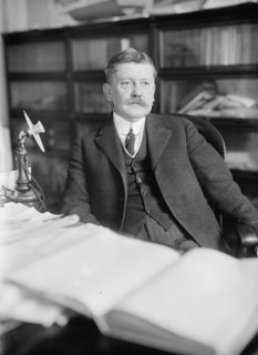 Edward B. Moore, Commissioner of Patents - At Desk, 1912. Creator: Harris & Ewing.