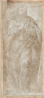 Standing Woman with Her Hands Clasped in Prayer, c. 1488.