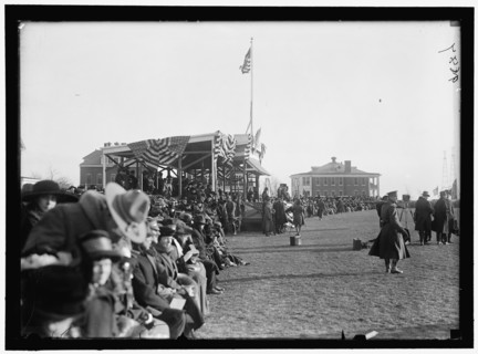Fort Myer Officers Training School, between 1916 and 1918.