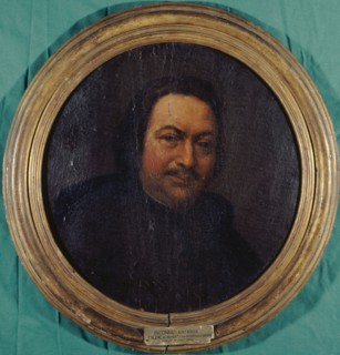 Presumed portrait of Honoré de Balzac (1799-1850), writer, c1845.