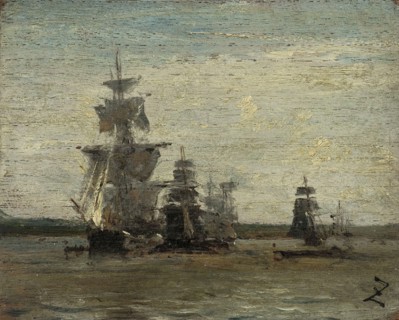 Les frégates, between 1850 and 1860.