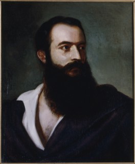 Portrait of Felice Orsini (1819-1858), terrorist, c1858.