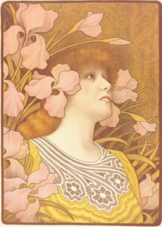 Sarah Bernhardt as La Princesse Lointaine, 1901. Private Collection.
