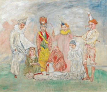Baptême de masques (Baptism of masks), 1925-1930. Private Collection.