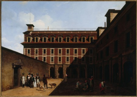 La prison des Madelonnettes, rue des Fontaines, c1810.