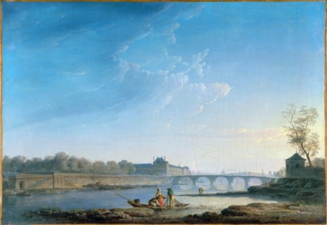 Quai des Tuileries, Pont-Royal, La Grenouillere, c1780.