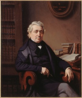 Portrait of Thomas Sauvage (1794-1877), playwright, 1850.