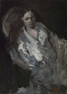 Madame Carpeaux en déshabillé, between 1873 and 1874.