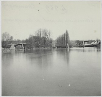Panorama of Pont de Champigny, Champigny-sur-Marne, 1871.